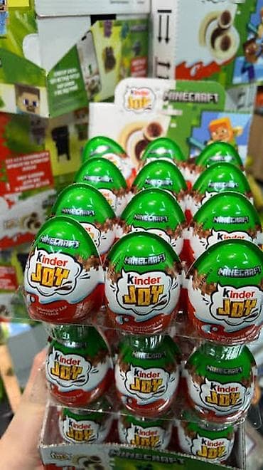 Məhsul: Kinder Joy – Minecraft temalı kolleksiya - Brend: Kinder Joy — 2