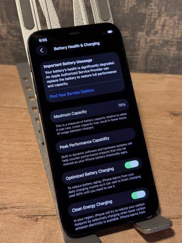 iphone 12 2 ci el: IPhone 12, 64 GB, Qara, Simsiz şarj, Face ID, Sənədlərlə — 3