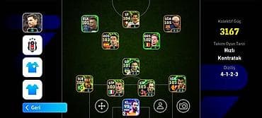 EFootball hesabı satılır 2022də açılıb hesab 10manat Konami İD