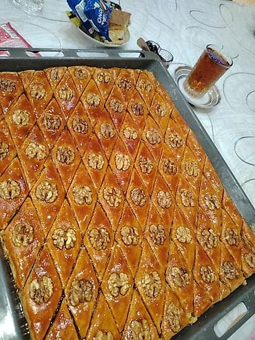 Şirniyyat məhsulları: Evdə təmiz və keyfiyyətli şəkildə hazırlanmış paxlava satılır 🍯 🔸 — 9