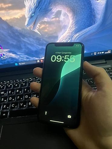 IPhone X, 256 GB, Qara, Face ID