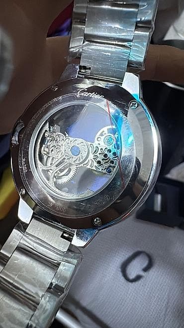 cartier bakı resimleri: Qol saatı, Cartier, rəng - Gümüşü — 4