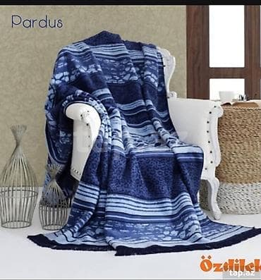 Tekstil: Yeni rəng - Mavi Pambıq Pled, Ünvandan götürmə — 1