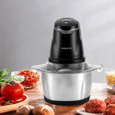 boya aparatı: Blender Doğrayıcı Sokany SK-7020 Güc 400W 2l həcmi var Iki qat bıçaqlı — 4