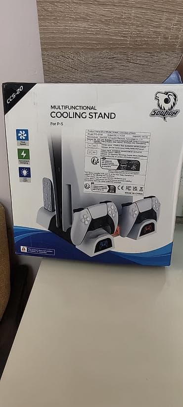 Video oyunlar və konsollar: PS5 üçün Multifunksional Soyuducu Stend (CCS-20) - PS5 konsolu üçün — 3