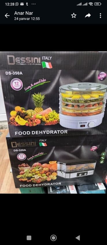 сушилка для фруктов купить в баку: Meyvə qurudan original dessi̇ni̇ fi̇rmasi meyvə qurudan aparat 350w — 10