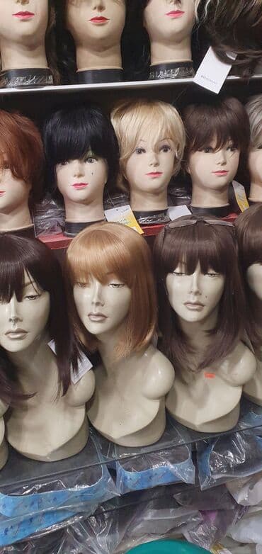 sac rəngi: Parik, Süni — 5