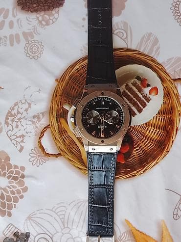 eau de parfum: Qol saatı, Hublot, rəng - Qara — 1