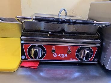 Аппараты для гриля: Peşəkar mətbəx avadanlıqları paketi - CSA Inox panini/toast qril – — 3