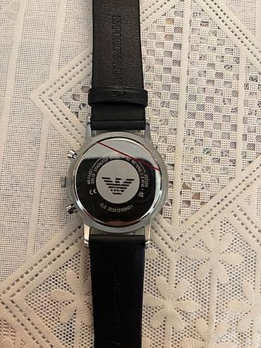 Aksesuarlar: Yeni, Qol saatı, Emporio Armani, rəng - Qara — 3