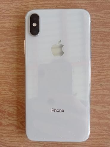 IPhone X, Gümüşü
