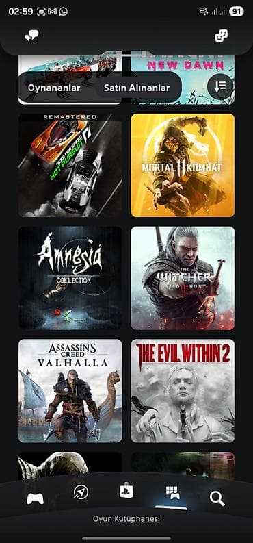 oyun yazma: PSN Türkiyə hesabı 66 oyunla birlikdə satılır, oyunların çoxu delux — 9