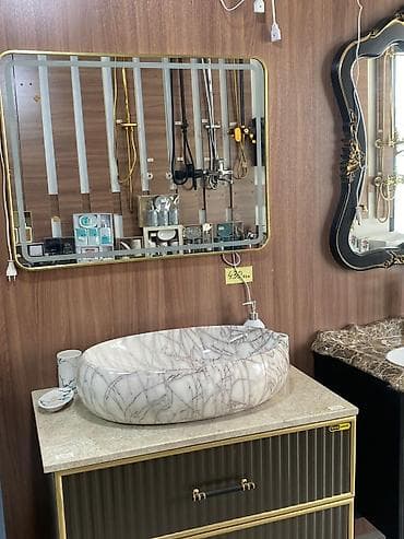 divan deri: Premium vann otağı mebeli və mərmər üslublu lavabo dəstləri - Korpus — 2