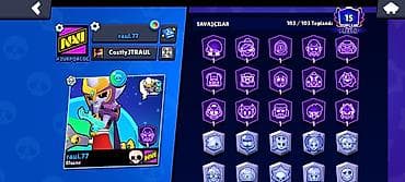 Brawl Stars hesabı – tam kolleksiya və yüksək irəliləyiş - Hesab adı — 1