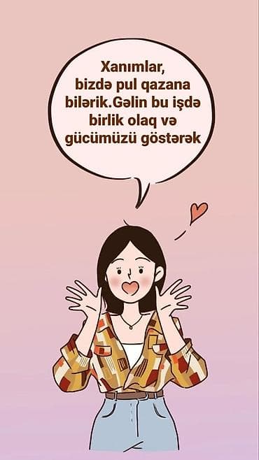 Çağrı mərkəzi operatorları: Xanımlar üçün onlayn qazanc imkanı - Evdən çıxmadan görülə bilən — 1