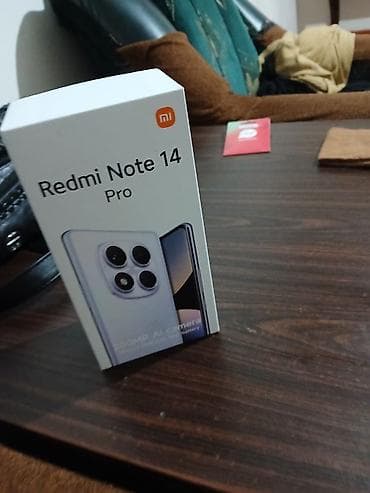 iphone 12 2 ci əl: Redmi Note 14 Pro, 256 GB, rəng - Qara, Sənədlərlə — 3