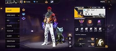 Free Fire oyun hesabı – AMZ CraZy (Svy.59) Ümumi: - Server: TUR -