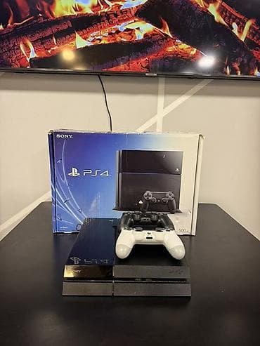 plastation 1: Sony PlayStation 4 – 500 GB Təmirdə olmayıb, plombu açılmayıb✅ — 2