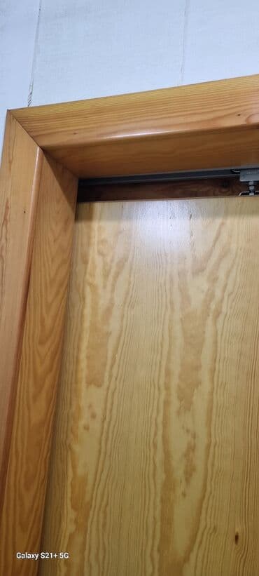 hamam qapsi: Б/у Межкомнатная дверь С замком, Без гарантии, Самовывоз — 7