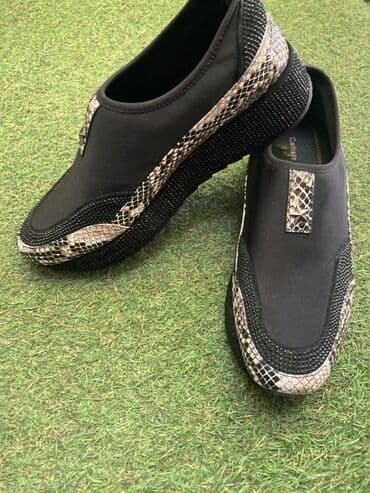 женские слипоны на высокой подошве: Qadın slip-on ayaqqabı,38 razmer . Sifariş ilə gəlib ayagıma boyükdür — 2