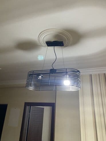 Süni güllər: Çılçıraq, 2 lampa, Metal — 2