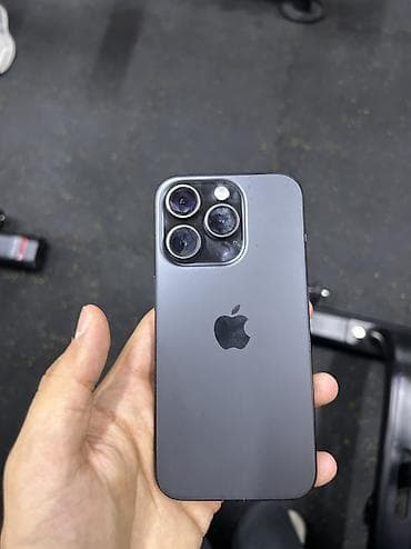 apple 5 s: IPhone 15 Pro, 128 GB, Black Titanium, Face ID — 1