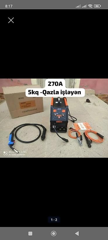 Yeni Qaynaq aparatı Qaz, Pulsuz çatdırılma, Kredit yoxdur