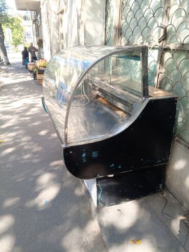 market soyducusu: Soyuduculu vitrin – satış üçün - Tip: Ön hissəsi şüşəli, qövs formalı — 2