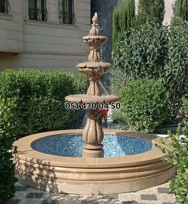 Odun: Fontan Şəlalə Bulaq və istənilən ölçüdə zövqünüzə uyğun sifarişlər — 7