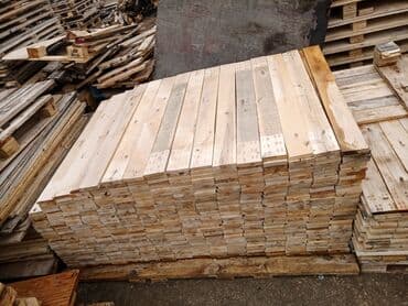 taxta palet: Taxta şalban/leykə materialı – palet taxtalarından sökülmüş, ölçüləri — 3