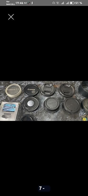 Fotoaparat aksesuarları dəsti Məzmun: - Canon markalı müxtəlif — 4