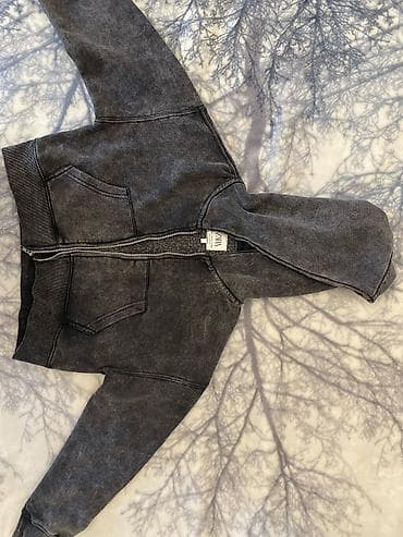 Uşaqlar üçün digər geyimlər: Uşaq üst geyimləri dəsti 1) ZARA kapüşonlu şişmə palto - Rəng: bej - — 7