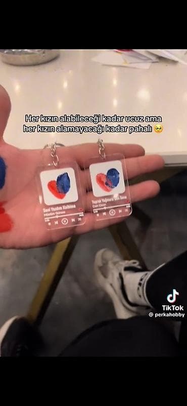 açar korpusu: Cutluk ucun breloklar uzerinde mahni sozleri var kraskasi icinde olur — 2