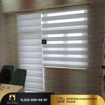 ucuz tüller: Jalüz pərdə ucuz sok qiymətlər bizdə 2 ya 3 günərzində hazırlama — 7