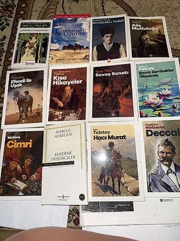 Klassik və müasir ədəbiyyat toplusu – müxtəlif müəlliflərdən 12 kitab — 1