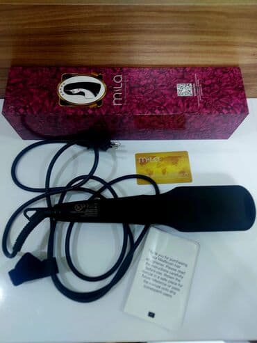Техника для кухни: Mila Hair Straightener Brush – saç düzləşdirən daraq Xüsusiyyətlər: - — 4