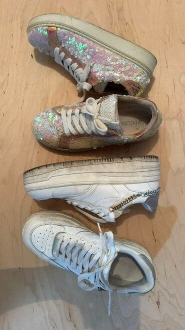 Tavalar: Bershka, Ölçü: 40, rəng - Ağ, İşlənmiş — 1