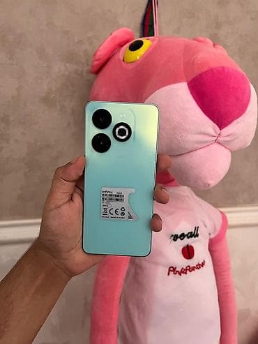 note 12 pro plus: Infinix Smart 8, 64 GB, rəng - Yaşıl, Face ID — 7