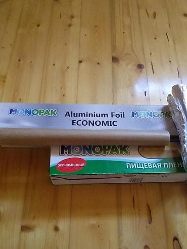 Mətbəx üçün paket: folqa, bişirmə kağızı və qida plyonkası dəsti 7 — 3