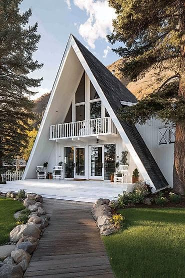 taxda qapl: A-Frame layihəsi tikintisi müxtəlif konstruksiya variantları üzrə icra — 5