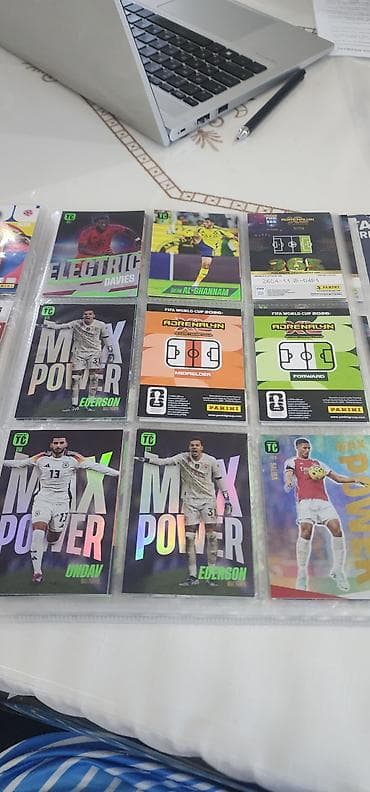 fifine: Toplam 135 eded Panini FIFA 365 Adrenalyn XL futbol kartları albomu – — 6