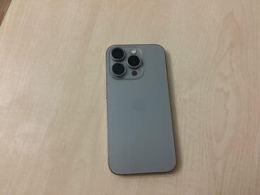 iphone ilə barter: IPhone 15 Pro Max, Natural Titanium, Zəmanət — 5