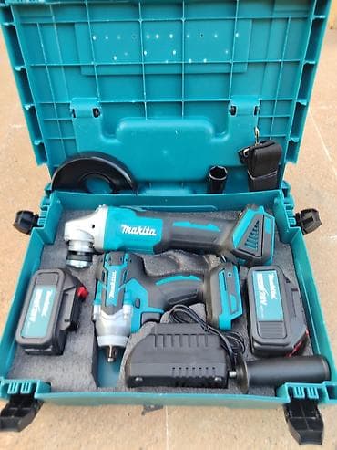 Makita akkumulaytorlu alətlər dəsti - Dəst tərkibi: -