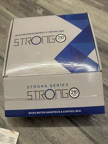 stanok valı: Manikür-pedikür üçün peşəkar dəst Komplekt: - Strong 210 mikromotor — 3