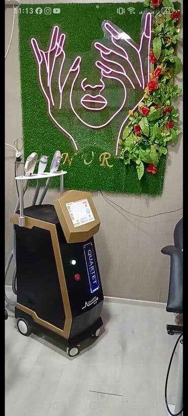 ombre aparatı: Bu, epilyasiya, cavanlaşma, RF liftinq, tatu silmə və karbon pilinq — 3