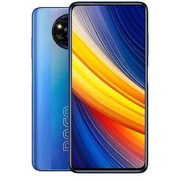 telefon satıram: Poco X3 Pro, 256 GB, rəng - Göy, Barmaq izi — 1