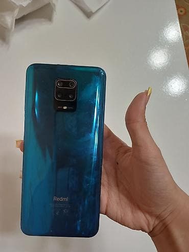 telefon ekranlari: Redmi Note, 64 GB, rəng - Mavi, Barmaq izi — 4