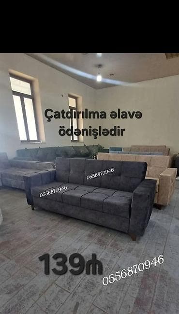 divan kreslo: Divan, Yeni, Açılan, Bazalı, Parça, Ödənişli çatdırılma — 1