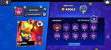 Salam. Tam aktiv şəkildə oynanılmış, içi dolu Brawl Stars hesabımı