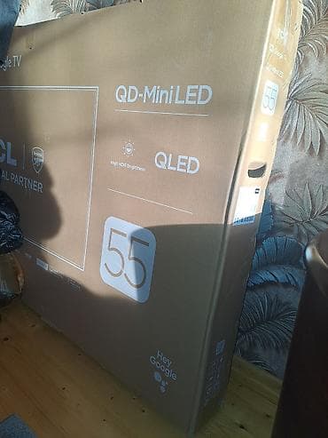 televizor 24: Yeni Televizor TCL QLED 55" UHD (3840x2160) — 1